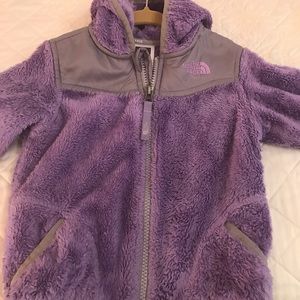Girls 3T north face fleece jacket